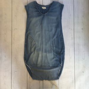 Cloth and Stone chambray/denim dress